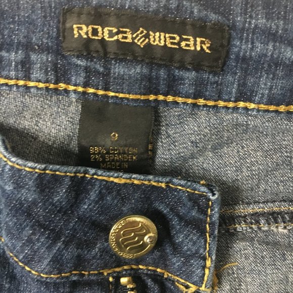 Roca Wear Women's Jeans Size 9 32/32 - Picture 6 of 6